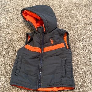 Toddler polo vest